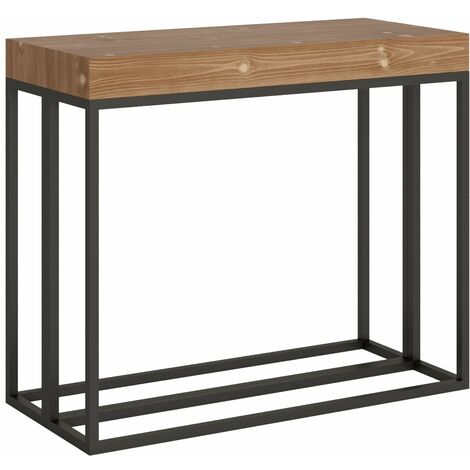 Consolle Allungabile 90-190x40x77 cm in Nobilitato Marrone