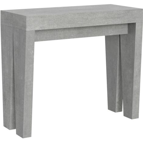 Consolle allungabile 90x40/300 cm Spimbo Cemento