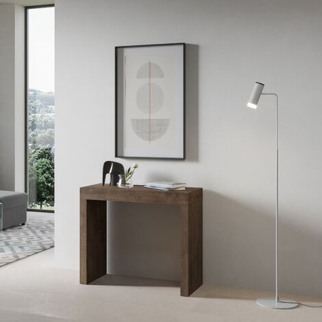 Consolle allungabile fino a 300 cm ROXELL in finitura Noce