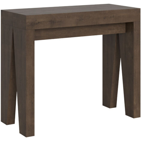 Consolle allungabile - NAXY - Dimensioni: 90x40/196 - Colore: Noce