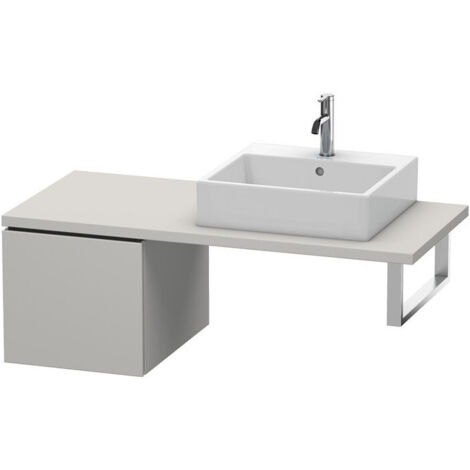 Consolle bassa L-CUBE 400x420x547mm cemento