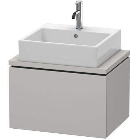Consolle bassa L-CUBE 400x620x477mm cemento
