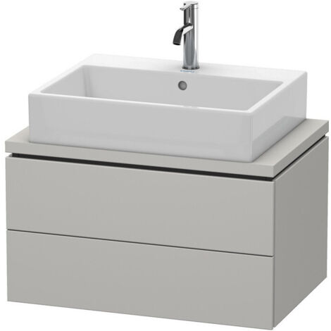 Consolle bassa L-CUBE 400x720x477mm cemento