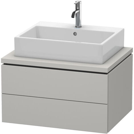 Consolle bassa L-CUBE 400x720x547mm cemento