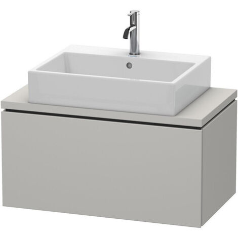 Consolle bassa L-CUBE 400x820x477mm cemento