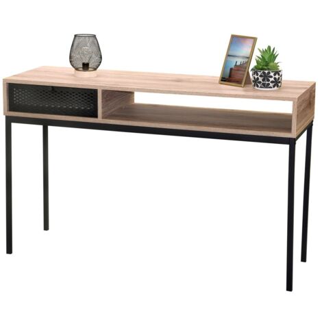 Tavolino Da Esterno Giardino MADE IN ITALY In Ferro Battuto Con Finitura In Ruggine Anticata Vassoio Pieghevole 72x65h 85068246