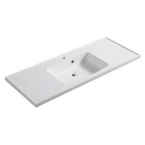 Consolle in da 80 x 45 cm resina con vasca centrale serie lc24