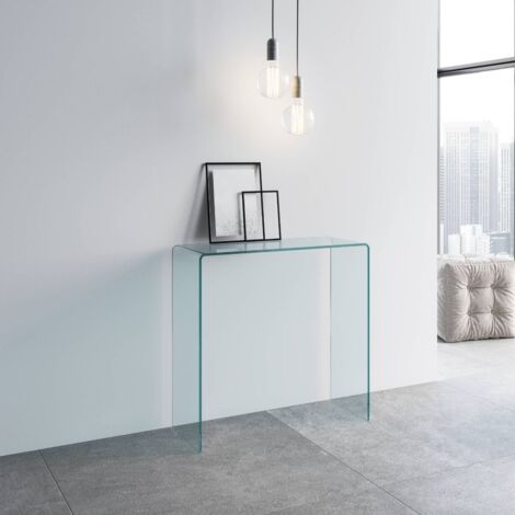 ITAMOBY Consolle in vetro curvato SMALLE 80 spessore 12 mm