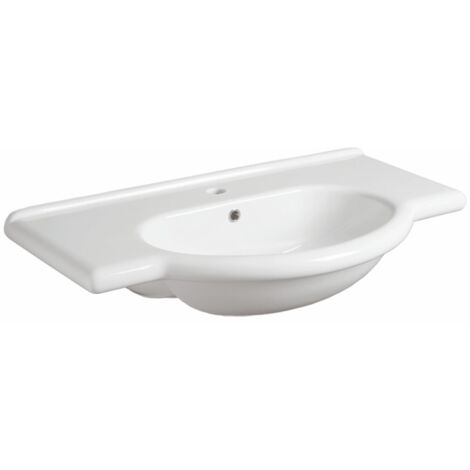 CONSOLLE NIZZA 90 BIANCO TOP62 - SIMAS