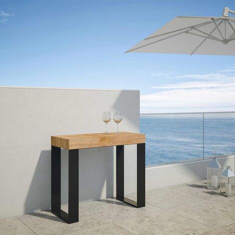 Consolle ORCHIDEA PREMIUM Abete Tinto allungabile a 290 cm