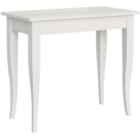Consolle SCIABOLA SMALL Bianco Frassino allungabile fino a 204 cm