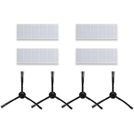 consommables Accessoires pices Lot brosse latrale pour HEPA iLife A4A4S A6robot aspirateur
