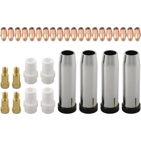 Consommables de torche de soudage MIG avec pièces essentielles pour une