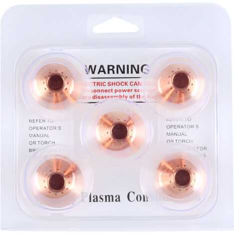 Consommables plasma, capuchon haute durabilité pour chalumeau coupant