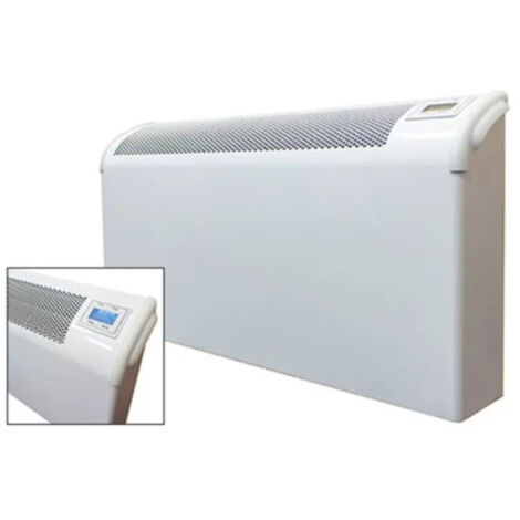 CONSORT CLAUDGEN CSL1LST 1kW Wall-Mounted Low Surface Temperature Fan Heater (White)