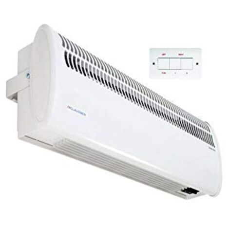 CONSORT CLAUDGEN Screenzone HE7402 3kW Wall-Mounted Single-Door Air Curtain