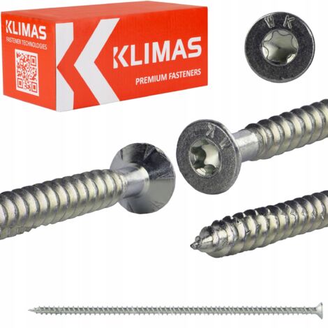 Const. Tornillos de cabeza avellanada con rosca completa WKFS-08280