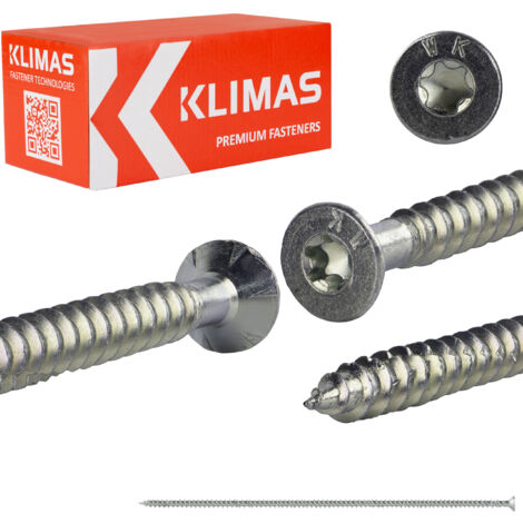 Const. Tornillos de cabeza avellanada con rosca completa WKFS-10450