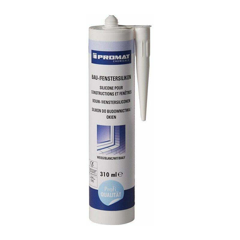 

Construcción / ventana silicona blanca cartucho 310 ml PROMAT CHEMICALS