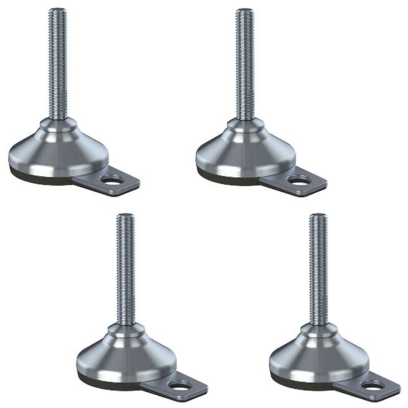 Construction equipment - NGI - HX leveling foot - 12x70x65mm - Anti-vibration - 900 kg