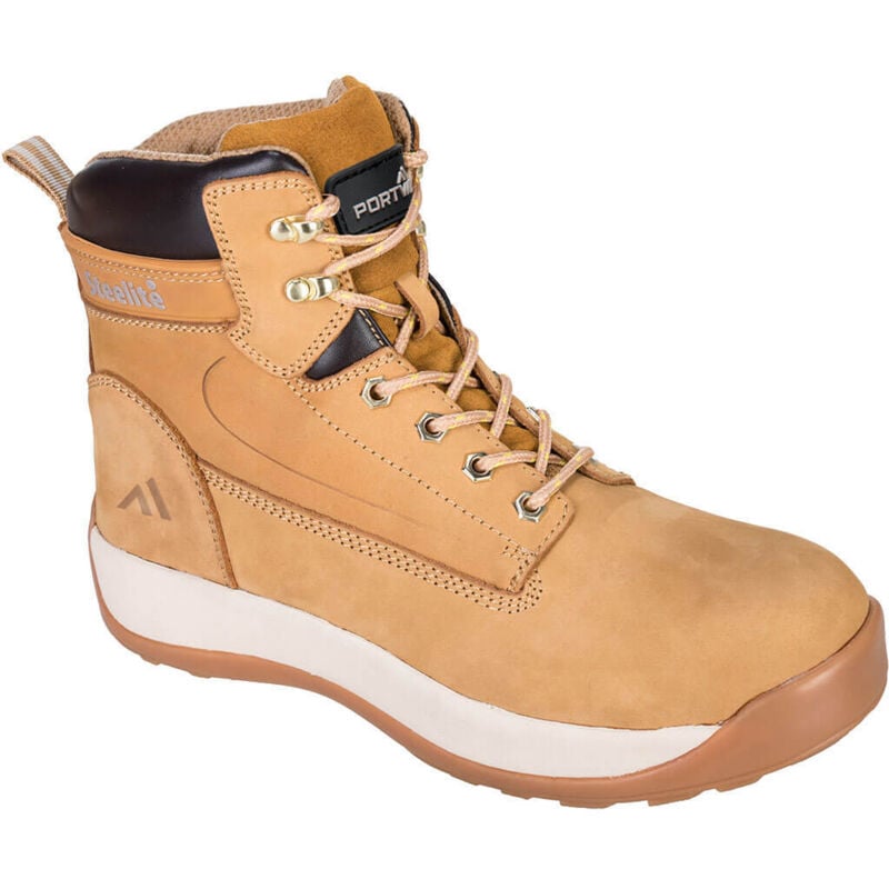Image of Constructo Nubuck S3 hro scarpe di sicurezza alte Honey 44