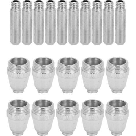 Consumables for Cutting Torch, Electrode Tip Nozzle Kit with Replacement Nozzles, electrodes, for AG 60 SG55 Cutting.