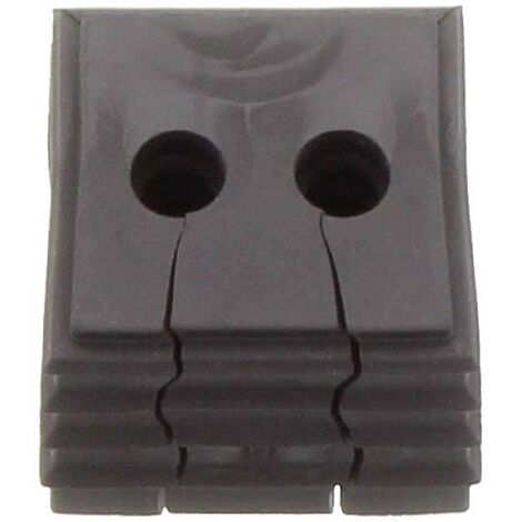 CONTA-CLIP KDS-DE 2X4-5 BK Élément d'étanchéité Elastomère thermoplastique noir 10 pc(s) X941312
