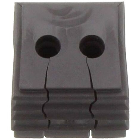 CONTA-CLIP KDS-DE 2X4-5 BK Elemento di tenuta Elastomero termoplastico Nero 10 pz.