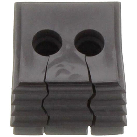 CONTA-CLIP KDS-DE 2X5-6 BK Dichtelement     Thermoplastisches Elastomer Schwarz 10 St.