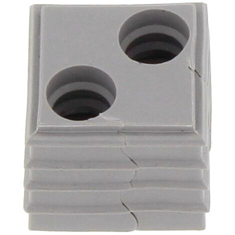CONTA-CLIP KDS-DE 2X8 GR Élément d'étanchéité Elastomère thermoplastique gris 10 pc(s) X941202
