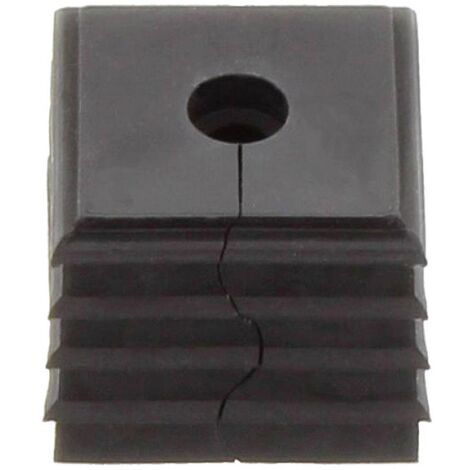 CONTA-CLIP KDS-DE 5-6 BK Elemento di tenuta Elastomero termoplastico Nero 10 pz.