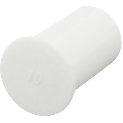 CONTA-CLIP KDS/KES-VS 10 WH Tappo di chiusura Poliammide 6.6 Bianco 25 pz.