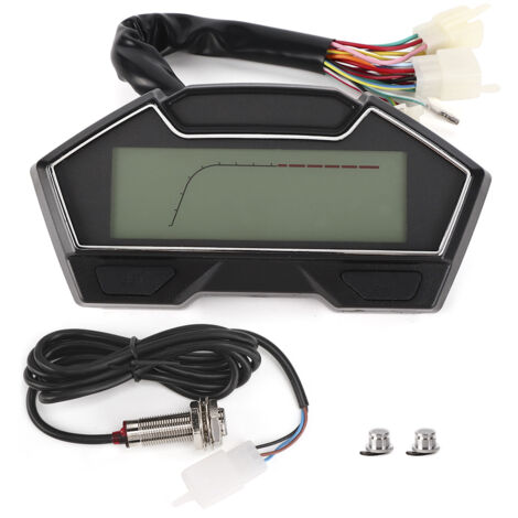 Contachilometri tachimetro 12V 

Indicatore universale per moto, contagiri livello olio, temperatura acqua, 0-10000 giri/min