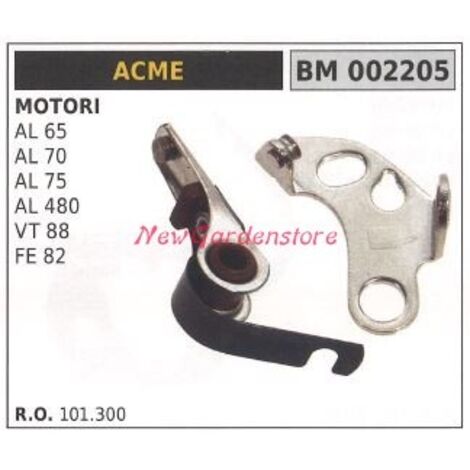 Contact ACME moteur cultivateur VT 88 AL 65 70 75 480 002205