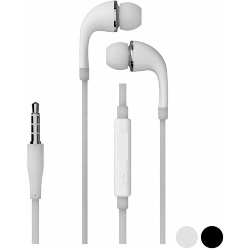 

Auriculares de Botón (3.5 mm) Negro - Contact