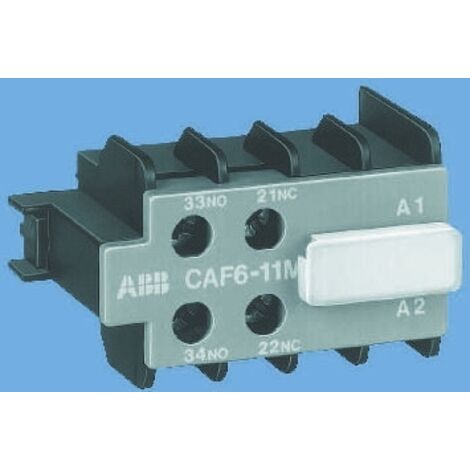Contact Aux. frontal 1NO+1NF pour Cont B/Vb 3P avec 1 No GJL1201330R0003 ABB 09485