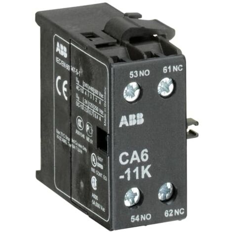 Contact Aux. Latéral 1NO+1NF pour mini Relais K GJL1201317R0001 ABB 09460