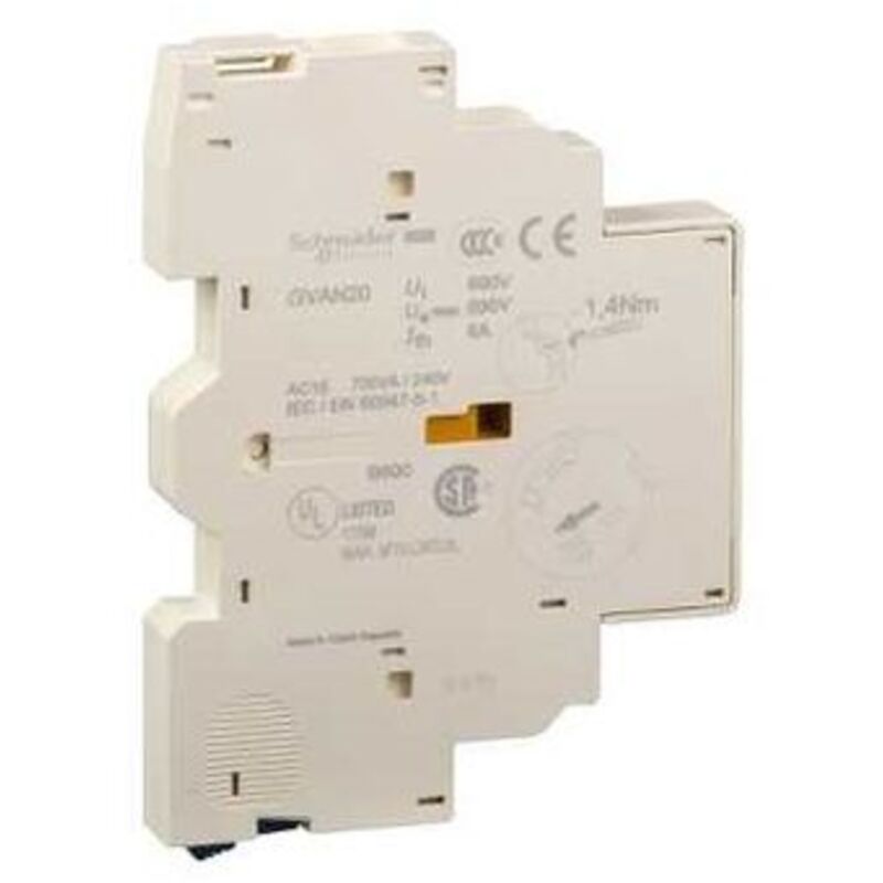 TeSys gv - contact auxiliaire - 2F (GVAN20)