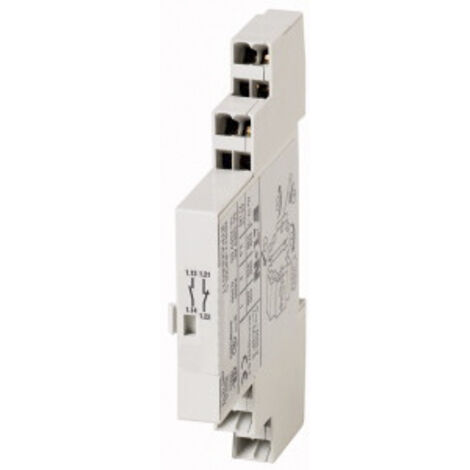 Contact auxiliaire Eaton Eaton Moeller 2 contacts 1 N/F + 1 N/O latérale ( Prix pour 1 )