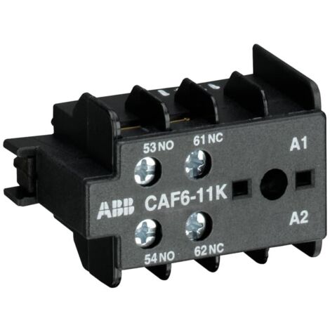 Contact Auxiliaire frontal 1NO+1NF pour mini Relais K GJL1201330R0001 ABB 09479