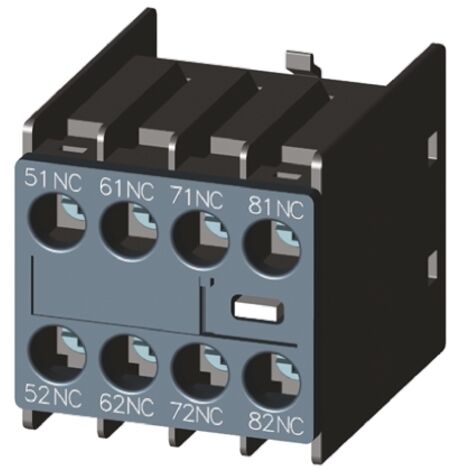 Contact auxiliaire Siemens Sirius Innovation 3RH2 4 contacts 1 NF + 3 NO à vis ( Prix pour 1 )