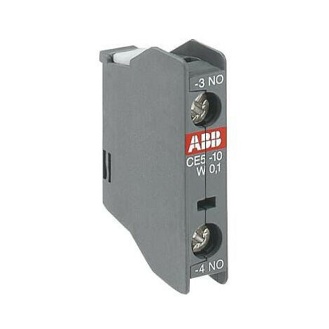 Contact auxilliaire frontal 1NO étanche IP67 pour Cont A45 A A110 1SBN010018R1010 ABB 219952