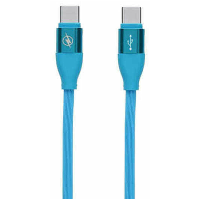 

Cable de Datos/Carga con USB Tipo C Azul (1,5 m) - Contact
