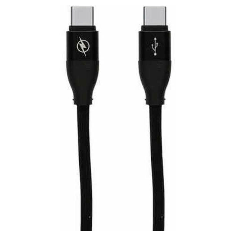 

Cable de Datos/Carga con USB Tipo C Negro (1,5 m) - Contact