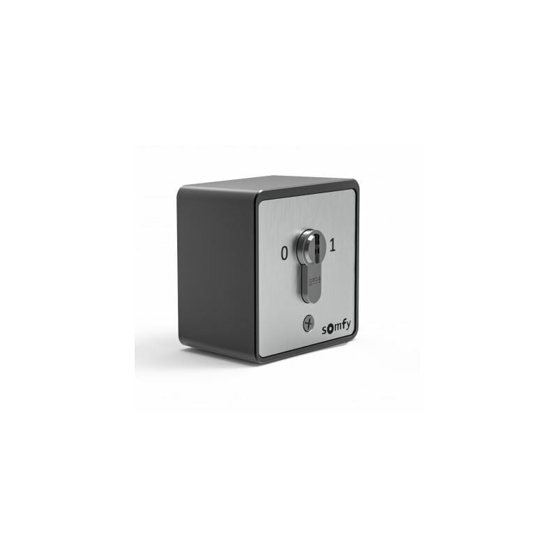 Contact à clé universel en saillie fixe, impulsionnel et mixte Somfy