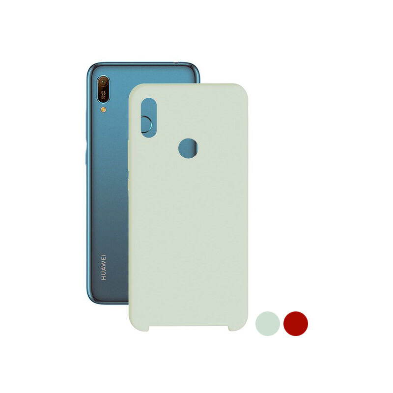 

Funda para Móvil Huawei Y6 2019 TPU Turquesa - Contact