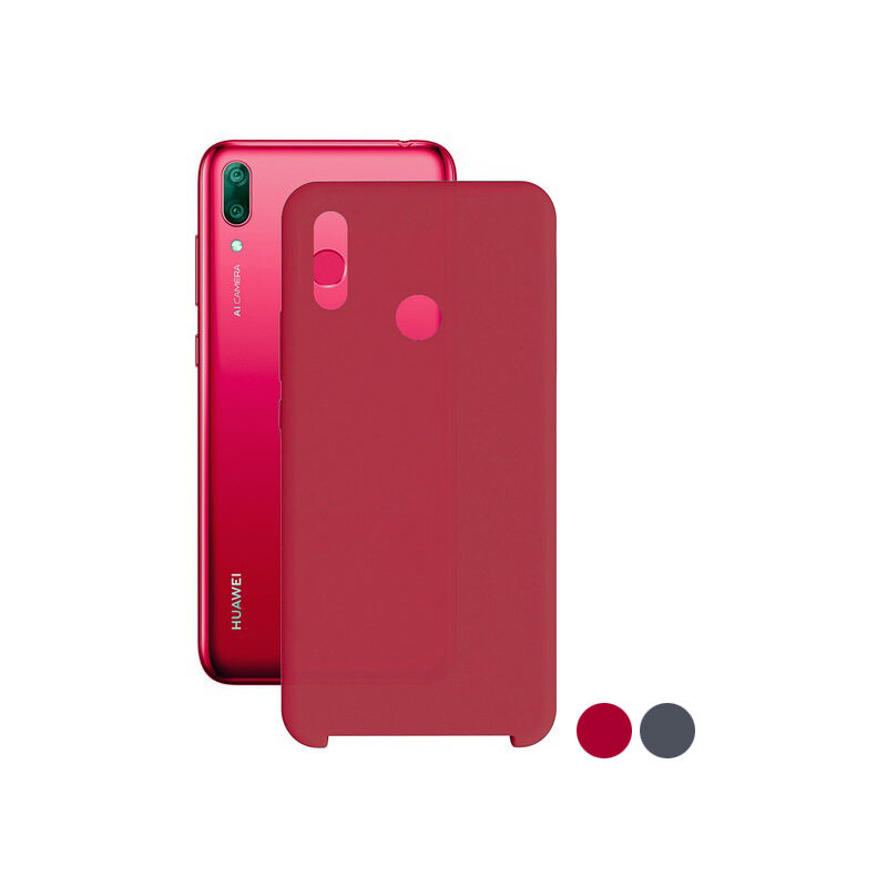 

Funda para Móvil Huawei Y7 2019 TPU Rojo - Contact