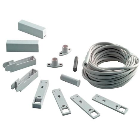 Contact magnétique passe partout pose encastré ou applique avec câble de 6 ml - EFF EFF