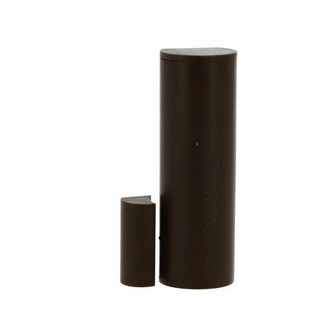 Contact magnétique radio 2 entrées programmables pour alarme intrusion MyHOME_Up marron (BT4284)