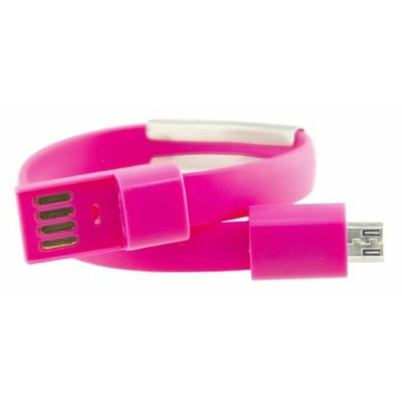 

Contact Pulsera Cable Micro USB Contact 23 cm Rosa